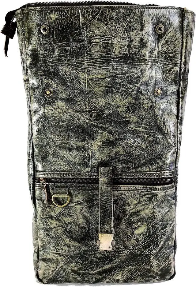 Alt view image 5 of 5 - THE CHARMIKA-Vintage Handmade Leather Backpack, Computer Bag for Men Women(M)