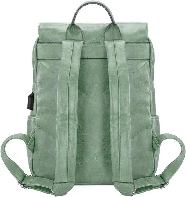 Alt view image 4 of 5 - Montana West × Wrangler Womens Backpack Leather Laptop Backpack Unisex Fashion Backpack