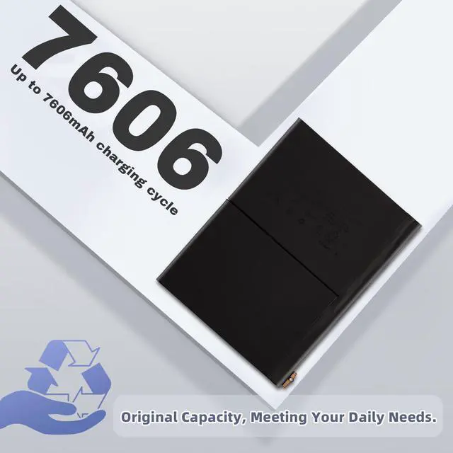 Alt view image 3 of 5 - Vvsialeek New A2288 Replacement Battery for iPad Air 10.9" 2020 4th Generation Gen 4 A2316 A2324 A2325 A2072 iPad 13.1 iPad 13.2 with Technical Toolkit.