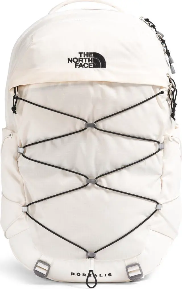 Main image of THE NORTH FACE Women's Borealis Commuter Laptop Backpack, Gardenia White/TNF Black-NPF, One Size