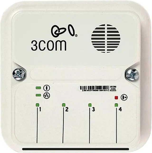 Main image of 3Com 3CNJ225FX-ST 4-Port 100Mbps Ethernet Switch