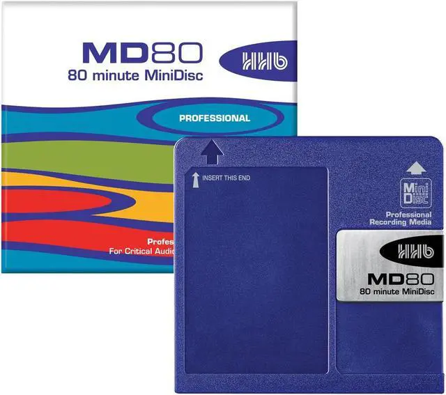 Main image of HHB MD80 80 Minute MiniDisc (5 Pack)