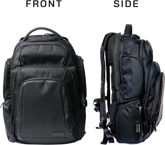 Alt view image 5 of 5 - OffGrid Faraday Backpack for Laptops & Multi-device Protection, Premium Military Grade EMP Proof Bag for Data Protection and Privacy, Executive Security and Data Privacy for Mobile Devices