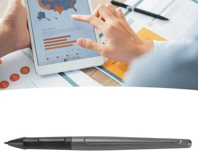 Alt view image 4 of 5 - VBESTLIFE PF150 Pen for Q11K, Graphics Tablet Pen PF150 Pen with 2 Programmable Keys for Huion Q11K Graphics Tablet