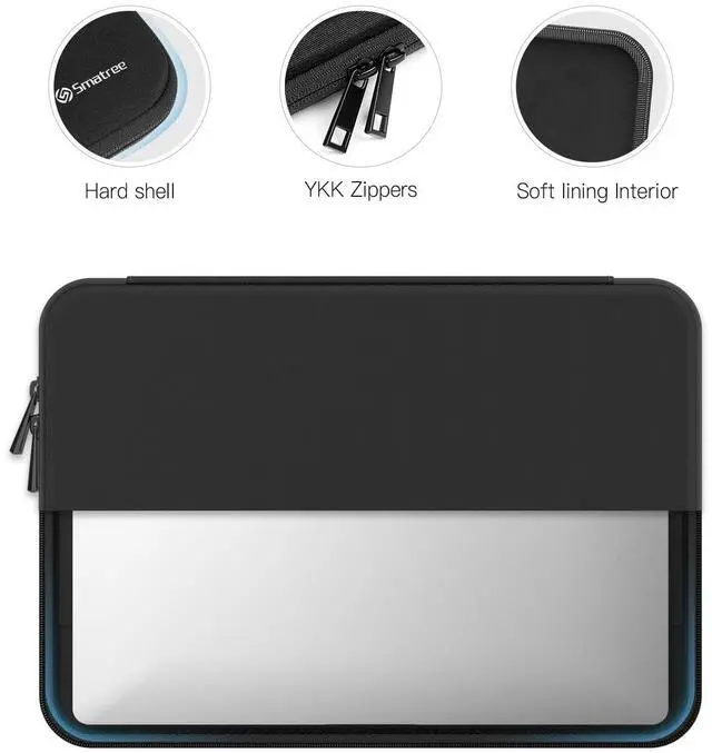 Alt view image 3 of 5 - Smatree Hard EVA Protective Sleeve Case for 16 inch ASUS ROG Strix SCAR 16 2025/2024, for ROG Strix G16 2025/2024, for 16 inch ThinkPad L16 Gen 1/T16 Gen 3, for 17 inch DELL XPS 17 9730/9710/9720/9700