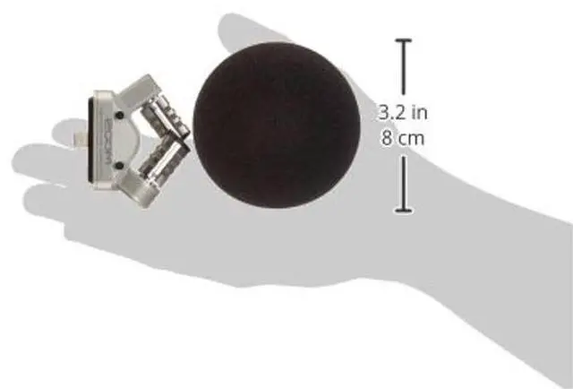 Alt view image 3 of 5 - Zoom iQ6 Stereo X/Y Microphone for iPhone/iPad for Recording Audio for Music, Interviews, and More,Silver