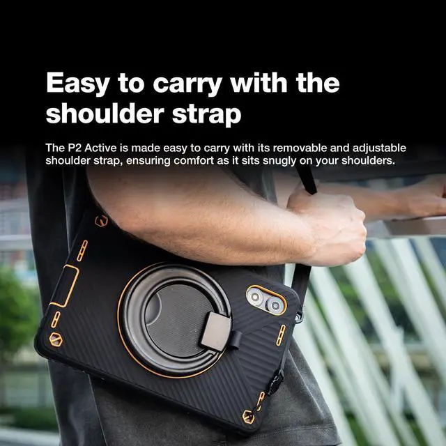 Alt view image 4 of 5 - AGM PAD P2 Active Rugged Android 14 Tablet with Keyboard & Stylus & Case, Waterproof/Drop-Proof, Widevine L1, 11" 90Hz FHD 480 NITS Display, MTK G99, 8000mAh, 16(8+8) + 256GB[TF 2TB], GPS/Compass, OTG