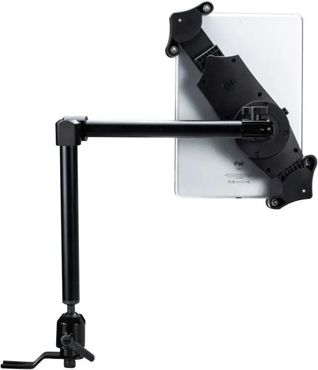 Alt view image 3 of 5 - CTA Digital Universal Tablet Mount for iPad 10.2-inch & Other Devices - Black