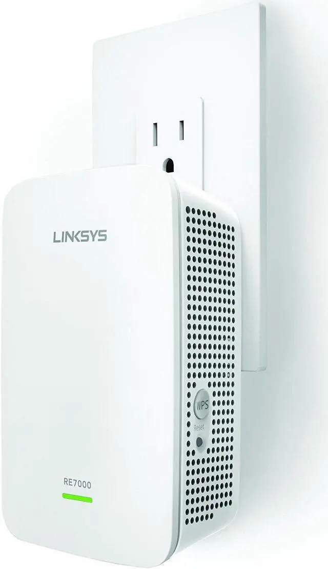 Main image of Linksys WiFi Extender, WiFi 5 Range Booster, Dual-Band Booster, 2,500 Sq. ft Coverage, Speeds up to (AC1900) 1.9Gbps - RE7000