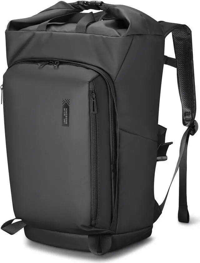 Main image of Kingsons Travel Backpack for Men Women Carry on Backpack Waterproof Lightweight Hiking Backpacks with Multi-Pockets, Large Capacity Casual Daypack 15.6inch Laptop Backpacks for Travel Business Flight