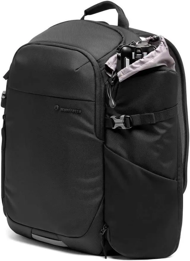 Alt view image 4 of 5 - Manfrotto Advanced Befree III Professional Photography Backpack for Camera and Laptop, Bag for Reflex/Mirrorless Camera with Lenses, with Interchangeable Padded Dividers and Tripod Attachment