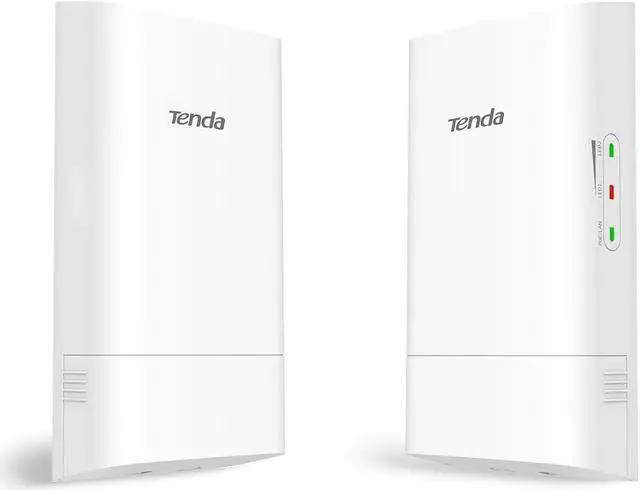 Main image of Tenda 2-Pack O1-5G 867Mbps Outdoor CPE Pre-Configured, 5.8GHz Wireless Bridges, Point-to-Point Wi-Fi Bridge, 1KM Long Range, IP65 Waterproof Enclosure, Plug & Play Ready(2 Kit)