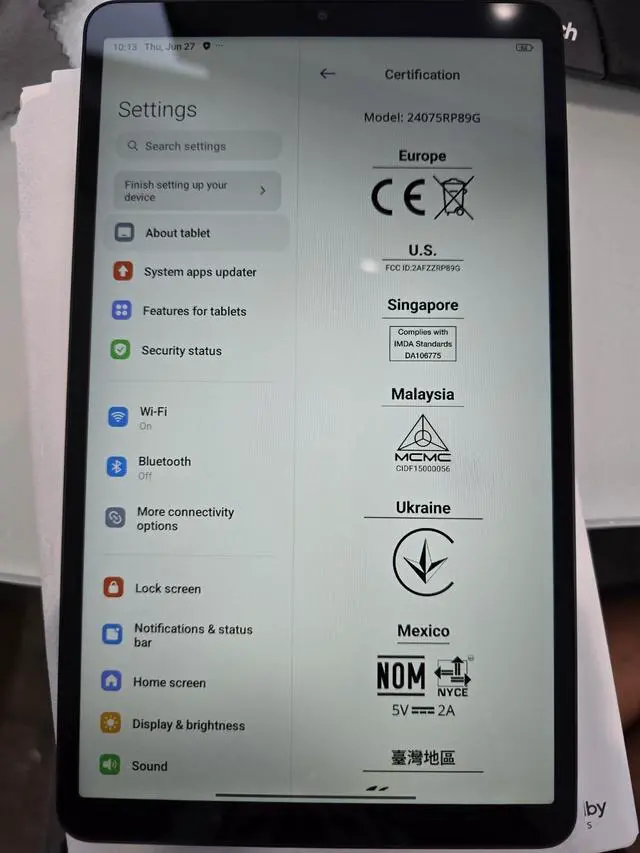 Alt view image 2 of 2 - Xiaomi Redmi Pad Se WiFi (128GB|4GB) 8.7" Octa Core 2.0GHZ HyperOS 6650mAh Bluetooth 5.3 8Mp (Graphite Gray)