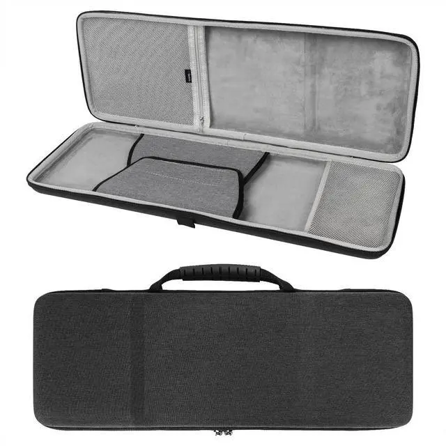 Alt view image 2 of 5 - Geekria 90%-96% Keyboard and Mouse Case, Hard Shell Travel Carrying Bag for 100 Keys Computer Mechanical Keyboard and Mouse Combo Case, Compatible with ASUS ROG Strix Scope II 96, Aula F99