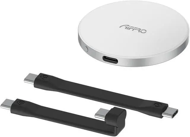 Alt view image 2 of 5 - Aiffro P10 Magnetic PSSD 1TB,for iPhone MagSafe Portable SSD, Upto 2000MB/s-Type-C, SM2320,USB 3.2 Gen 2x2 20Gbps, Connectivity, Updated Firmware - Portable Magnetic External Solid State Solution