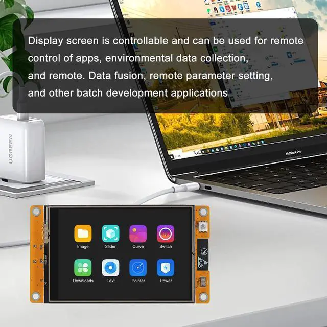 Alt view image 5 of 5 - AITRIP 2PACK 3.5" inch ESP-32 ESP32S ESP32 Display ESP-WROOM-32 Touch Screen TFT LCD Module 320x480 ST7796 ESP32-3248S035C Development Board for Arduino IDE