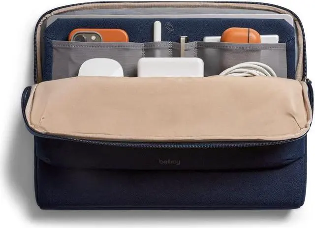 Alt view image 2 of 5 - Bellroy Laptop Caddy (14" laptop cover) - Navy