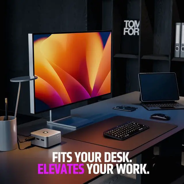 Alt view image 4 of 5 - BEASTCOM(r) M1 Mini PC, 16GB RAM, 512GB M.2 SSD Mini Computer,12th Gen Alder Lake N100 (up to 3.4GHz), 4K UHD, Micro PC, 2.5''SSD, WiFi, VESA, Ethernet, Bluetooth, Home, Business, Mini PC, Windows 11