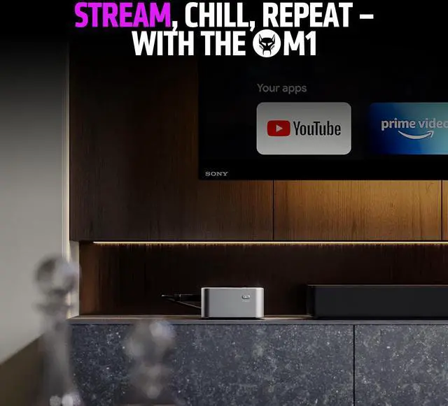 Alt view image 3 of 5 - BEASTCOM(r) M1 Mini PC, 16GB RAM, 512GB M.2 SSD Mini Computer,12th Gen Alder Lake N100 (up to 3.4GHz), 4K UHD, Micro PC, 2.5''SSD, WiFi, VESA, Ethernet, Bluetooth, Home, Business, Mini PC, Windows 11