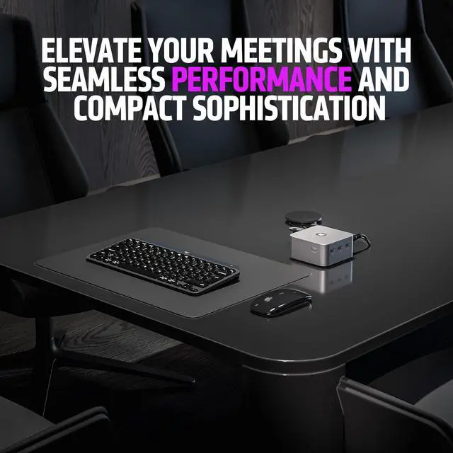 Alt view image 5 of 5 - BEASTCOM(r) M1 Mini PC, 16GB RAM, 512GB M.2 SSD Mini Computer,12th Gen Alder Lake N100 (up to 3.4GHz), 4K UHD, Micro PC, 2.5''SSD, WiFi, VESA, Ethernet, Bluetooth, Home, Business, Mini PC, Windows 11