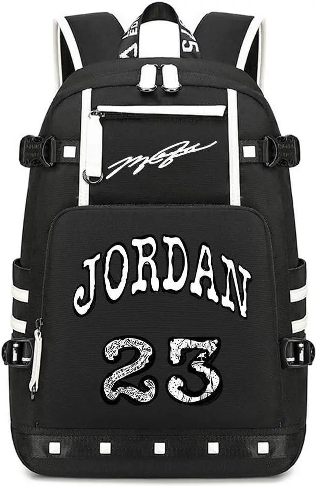 Main image of buluuoor Basketball Star 23 Athletes Laptop Backpack Student Backpack Men Women Ultra Light Travel Bag (Black1)