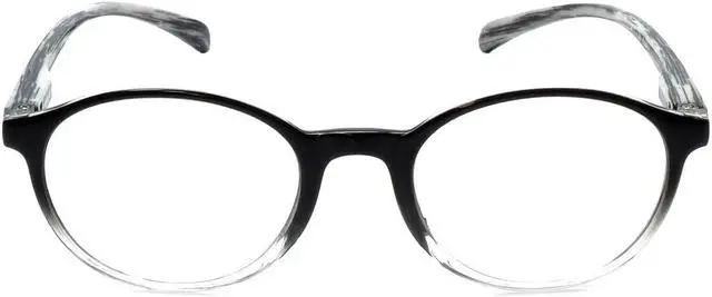 Alt view image 2 of 5 - Calabria R770 Blue Light Progressive Reading Glasses +3.00 Black Multifocal Glasses Progressive Readers Multi Focus Eyeglass