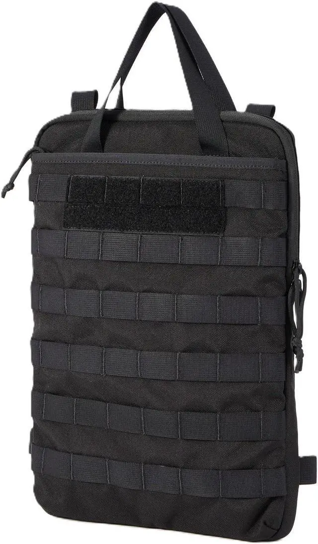 Main image of Cargo Works Tactical MOLLE Laptop Sleeve - Water-Resistant, Slim 15" Tech Organizer with Customizable Storage for Laptop & Accessories