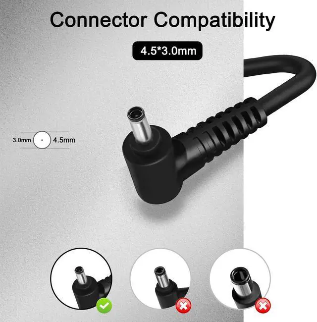 Alt view image 4 of 5 - 200W Katana A17 A15 Charger for msi Katana A17 A15 15 17 / Katana A17 AI A15 AI RTX 4070 4050 4060 Laptops Power Supply a21-200p2b adp-200jb f