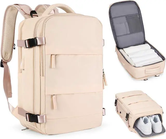 Main image of coofay Large Carry On Backpack Flight Approved Personal Item Travel Backpack For Women Airline Approved Waterproof Sports Luggage Backpack Casual Daypack Small Hiking Backpack