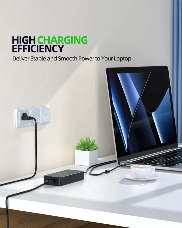 Alt view image 2 of 5 - 330W AC Charger Fit for Acer Predator Helios 16 / Predator Helios Neo 16 / Predator Helios 18 / Predator Helios Neo 18 Laptop Power Supply Adapter Cord