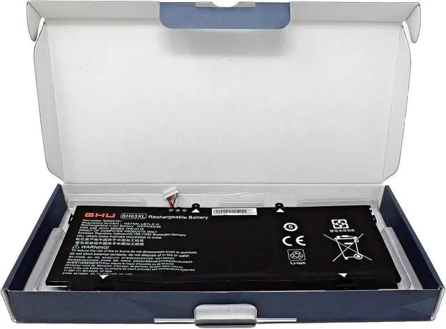Alt view image 3 of 5 - GHU Premium 57.9Wh SH03XL Battery, UL Tested Compatible with HP 859026-421 Battery, 859356-855, Reuse 500+ Times, Fast Charging, Last Long