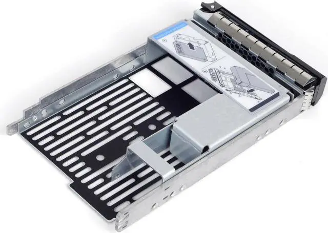 Alt view image 3 of 4 - 3.5" Drive Tray Caddy with 2.5" HDD Adapter Compatible with Dell PowerEdge Servers R430 T430 R530 T630 R730 R930 R420 T420 R520 T620 R720 R410 R415 T410 5510 R515 T610 R710 T710, 4 Pack