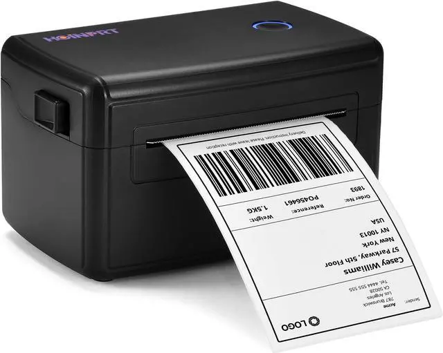 Main image of HOINPRT Thermal Label Printer - Thermal Shipping Label Printer - 4 x 6 Label Printer for Small Business, (Black)