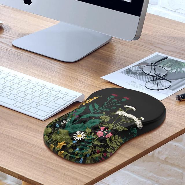 Alt view image 4 of 5 - iCasso Extended Gaming Mouse Pad+Ergonomic Mouse Pad, 2in1 Large XXL Desk Mat and Mouse Wrist Rest with Ergonomic Design for Home Office