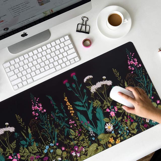 Alt view image 5 of 5 - iCasso Extended Gaming Mouse Pad+Ergonomic Mouse Pad, 2in1 Large XXL Desk Mat and Mouse Wrist Rest with Ergonomic Design for Home Office