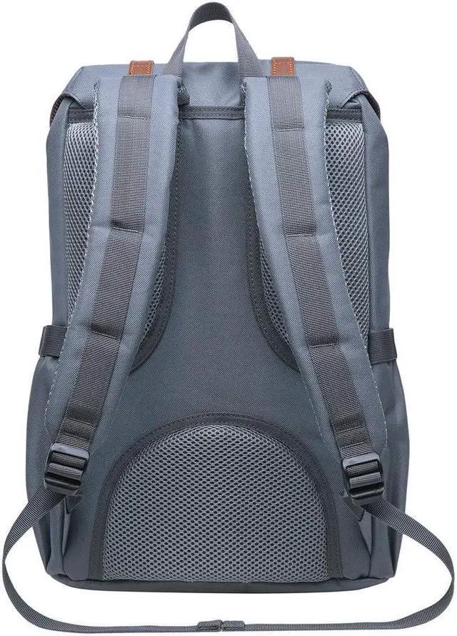 Alt view image 3 of 5 - KAUKKO Laptop Outdoor Backpack, Traveling Rucksack Fits 15.6 Inch Laptop(5-7-Grey(2PC))