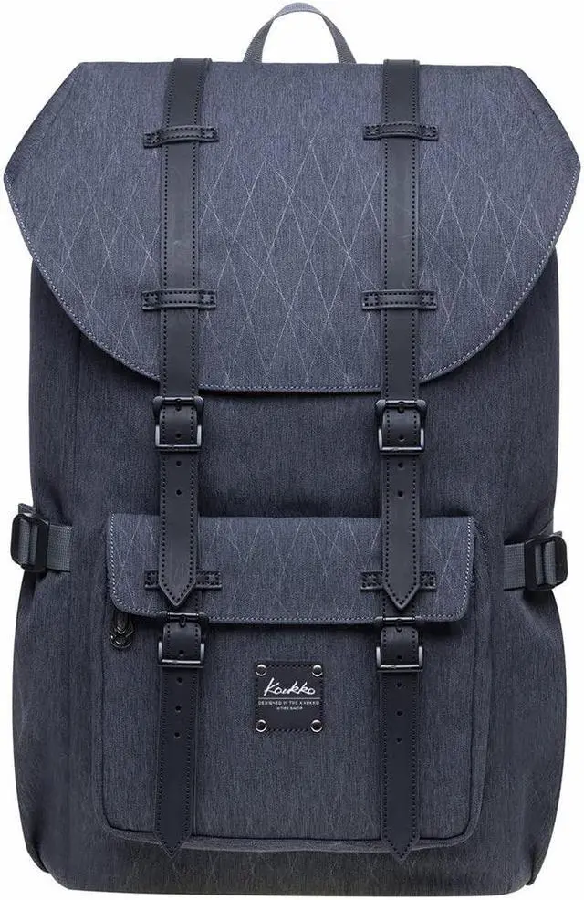 Main image of KAUKKO Laptop Travel Backpack, Outdoor Rucksack Fits 15.6 Inch Laptop(18-grey)