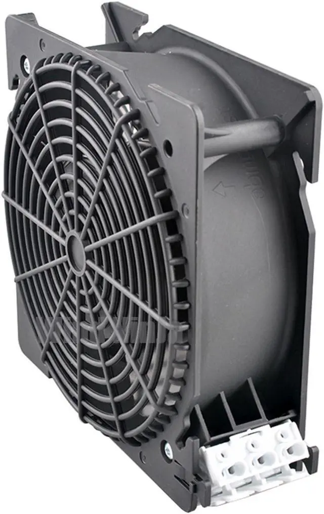 Alt view image 4 of 4 - DV4650-470 12cm 120mm Fan 120x120x38mm AC230V 220V 120mA 19W Cooling Fan for Rittal Cabinet
