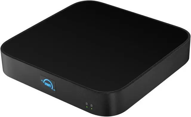 Main image of OWC 2TB (2.0TB HDD 7200 RPM) miniStack STX Stackable Storage and Thunderbolt Hub Xpansion Solution, Matte Black