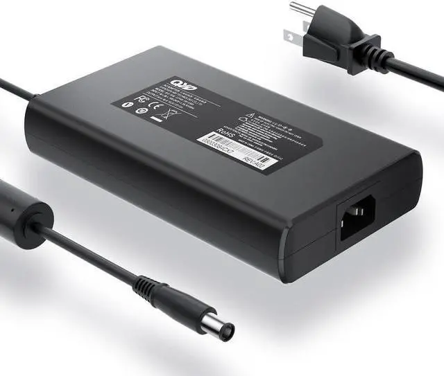 Main image of QYD 180W 19.5V 9.23A Laptop Charger AC Adapter Compatible with Dell Precision 15 7530 7510 7520 7540 3240 M4600 M4700 M4800 G3 15 3579 3779 3590 G5 G7 15 5587 7588 Alienware 15 17 M15 R7 R6 R5 R3 R4
