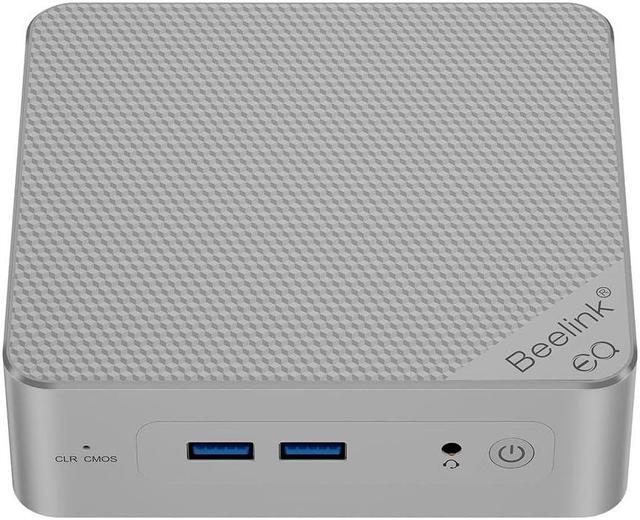 Beelink EQ12 Mini PC Mini PC with Processor N100(4C/4T), 16G DDR4 500G SSD Mini Desktop Computer, Support WiFi6, BT5.2 Dual NIC LAN, Triple Display Beelink EQ12 Mini PC Mini PC with Processor N100(4C/4T), 16G DDR4 500G SSD Mini Desktop Computer, Support WiFi6, BT5.2 Dual NIC LAN, Triple Display