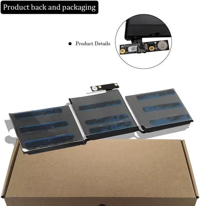 Alt view image 2 of 4 - Xaocaige Replacement Battery for MacBook Pro A1708 Battery A1713 A2171 ,Compatible with MacBook Pro 13 Inch (Late 2016, Mid 2017, Mid 2019, 2020),EMC 2978 3164 3301 3456 3578