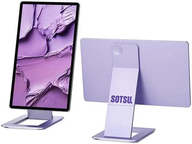 Alt view image 2 of 5 - SOTSU FlipAction Touch 14" Premium Portable Monitor SFA14TCLL | FHD IPS Pivoting Dual Laptop Screen | Touchscreen for Cellphone, Gaming, and Travel | PC, Chrome, Android, DeX Compatible