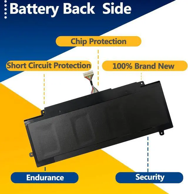 Alt view image 4 of 5 - TAVZENL PA5189U-1BRS 60Wh Battery Replacement for Toshiba Satellite P50W-B BST2N01 P55W B5318 B5318D B5220 B5224 B5112 Series 14.4V 3860mAh