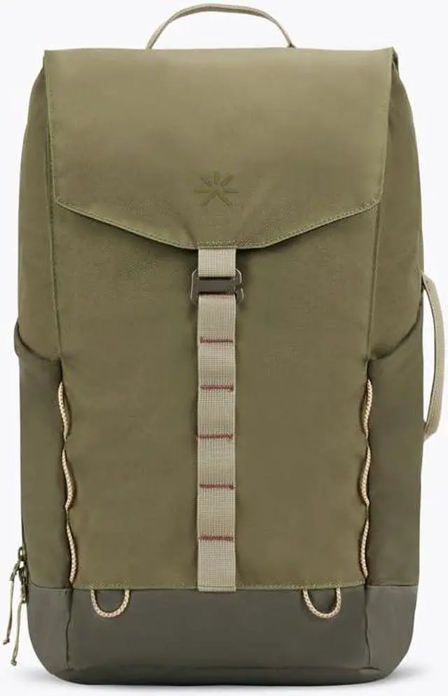 Alt view image 3 of 5 - Tropicfeel nook essential pack green backpack with matching nook travel pouch cord organizer