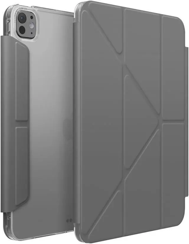 Alt view image 2 of 5 - UNIQ Case Compatible with iPad Pro 11 (2024) Rhino Grey