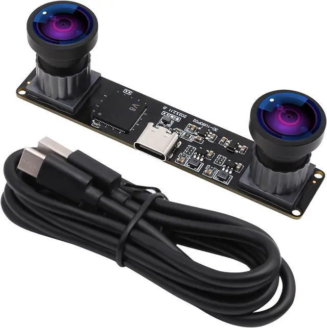 Main image of Webcamera_usb 4MP Dual Lens USB Camera Module Synchronization Binocular Webcam Board High Speed 1080P 60fps Lightburn Camera for Laser Engraver Mini UVC USB2.0 Camera for Computer Raspberry Pi