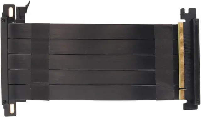 Main image of Yunseity PCIE 4.0 x16 Riser Cable, High Speed Flexible Double Sided 180 Degree GPU Extension Cable for RTX 4090 and RX 7900, Plug and Play, Highly Flexible and Efficient (20cm)