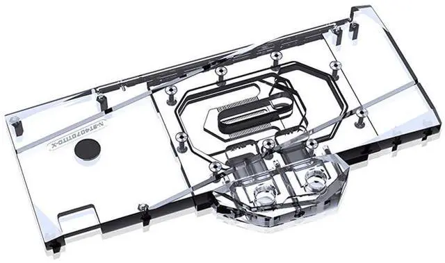 Alt view image 5 of 5 - Copper GPU Water Cooling Block GPU Waterblock for Zotac GeForce RTX 4070 12GB OC, for ZOTAC Gaming GeForce RTX 4070 Ti Super Trinity OC White Edition DLSS 3 16GB GDDR6X