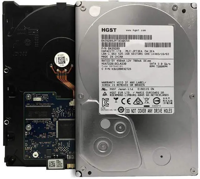 Main image of HGST Ultrastar A7K2000 HUA722010CLA330 (0A39289) 1TB 32MB Cache 7200RPM SATA 3.0GB/s Internal Desktop Hard Drive - 1 Year Warranty